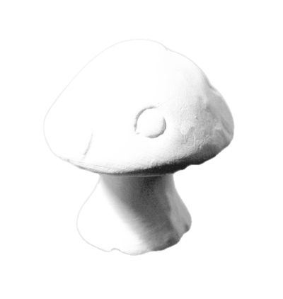 Champignon 3D Sticker 2x2 cm_Keramik_TO4679 - Ceramique Peinture EI