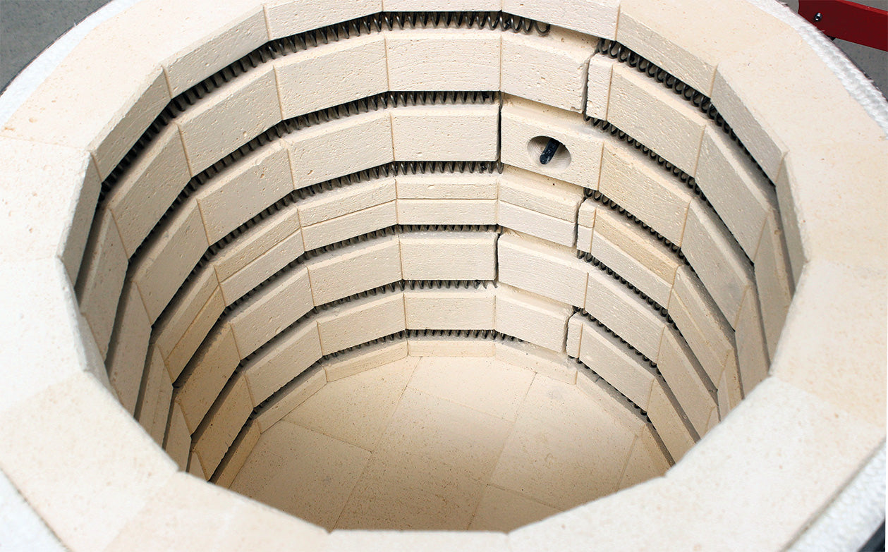 Four LAC M160/13 (400 V) 164 litres pour céramique (grès et faïence) et porcelaine