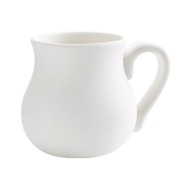 Gobelet Ventral Ø 8 cm, H 10 cm, 400 ml_Keramik_BAUCHI - Ceramique Peinture EI