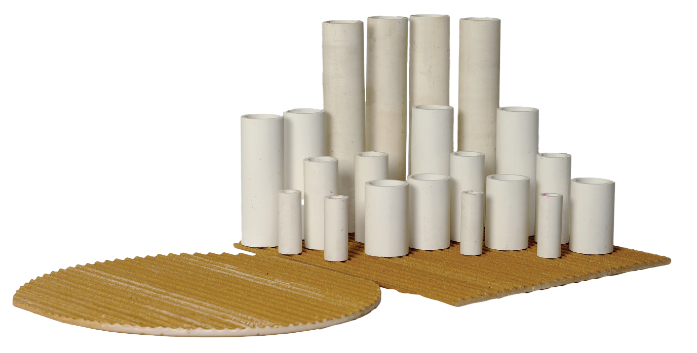 Four LAC KE250/12 (400 V) 275 litres charge frontal pour céramique (grès et faïence) et porcelaine