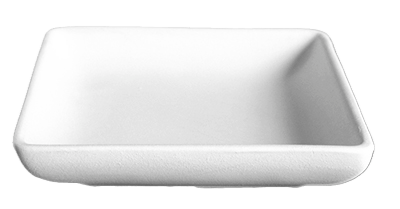 Petit bol carré plat 9,5x9,5 cm, H 2 cm_Keramik_SOJA - Ceramique Peinture EI