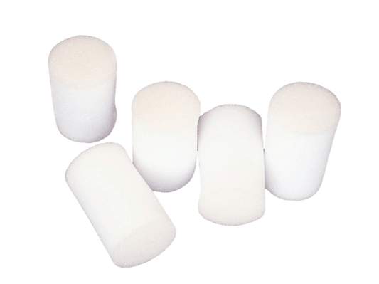 Petites éponges, 5 pièces, Ø 3 cm_Zubehör_SCHW - Ceramique Peinture EI