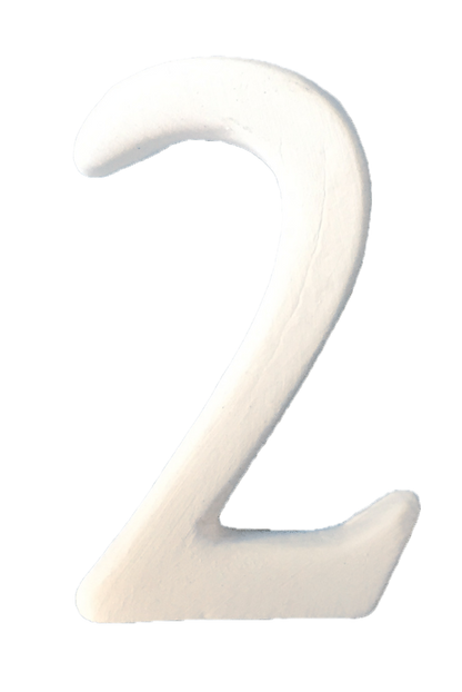 Numbers small H 3.5 cm