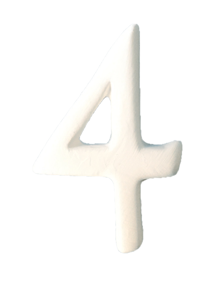 Numbers small H 3.5 cm
