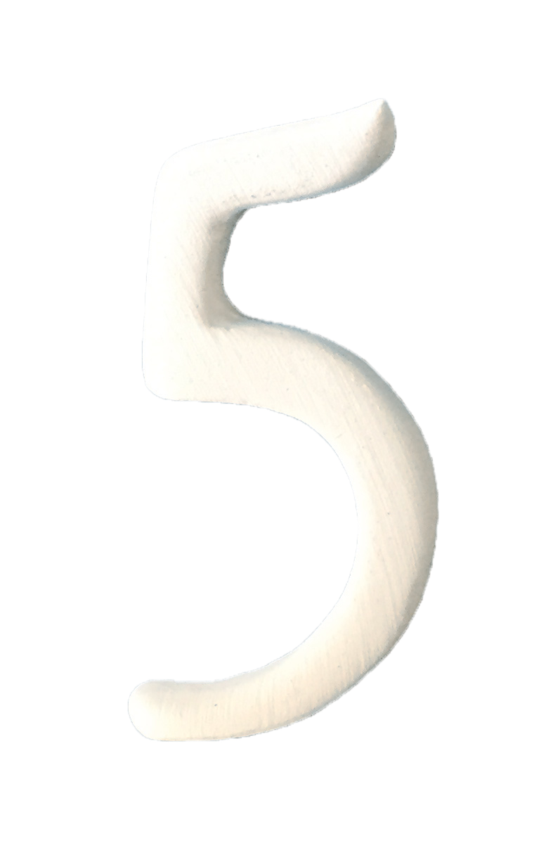 Numbers small H 3.5 cm