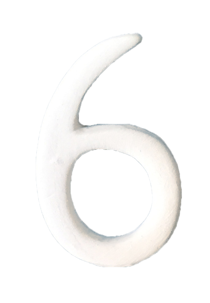 Numbers small H 3.5 cm