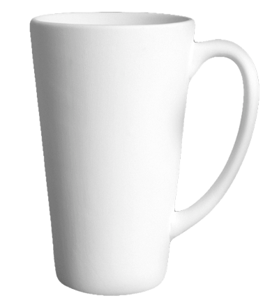 Tasse Café au lait Ø 9 cm, H 15 cm, 400 ml_Keramik_CAFF - Ceramique Peinture EI